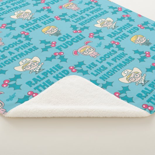 Een kerstverhaal | Ralphie het Kind Sherpa Deken (3/4)