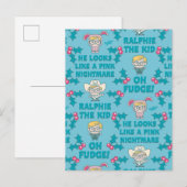 Een kerstverhaal | Ralphie het Patroon van het Kin Briefkaart (Voorkant / Achterkant)