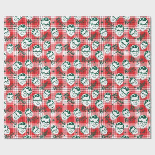Een kerstverhaal | Ralphie Pset Pattern Cadeaupapier (Vlak)