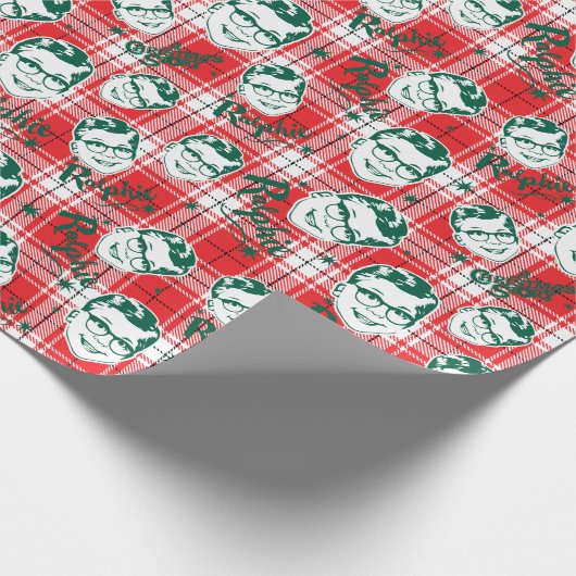 Een kerstverhaal | Ralphie Pset Pattern Cadeaupapier (Hoek)