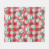 Een kerstverhaal | Ralphie Pset Pattern Fleece Deken (Voorkant (Horizontaal))