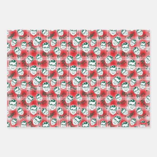 Een kerstverhaal | Ralphie Pset Pattern Inpakpapier Vel (Voorkant)