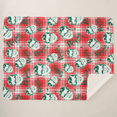 Een kerstverhaal | Ralphie Pset Pattern Sherpa Deken (Voorkant (horizontaal))