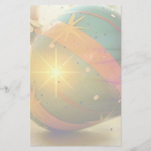 Een kerstversiering met teardrop briefpapier (Voorkant)