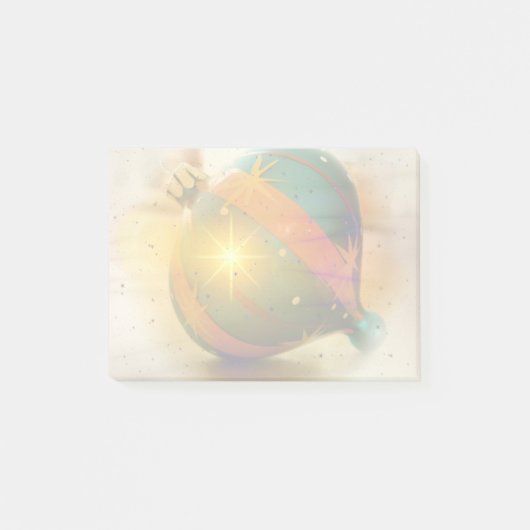 Een kerstversiering met teardrop post-it® notes (Voorkant)