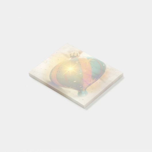 Een kerstversiering met teardrop post-it® notes (Schuin)