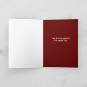 Een kerstvisvervanger feestdagen kaart (Binnen)