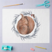 Een Kerstvogel Serie Ontwerp 10 Tissuepapier (Craft)