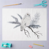 Een Kerstvogel Serie Ontwerp 2 Tissuepapier (Craft)