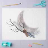 Een Kerstvogel Serie Ontwerp 3 Tissuepapier (Craft)