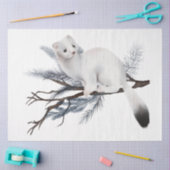 Een Kerstvogel Serie Ontwerp 4 Tissuepapier (Craft)