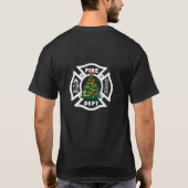 Een kerstvuurwapen t-shirt (Achterkant)