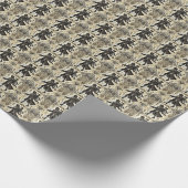 Een kerstwandeling cadeaupapier (Hoek)