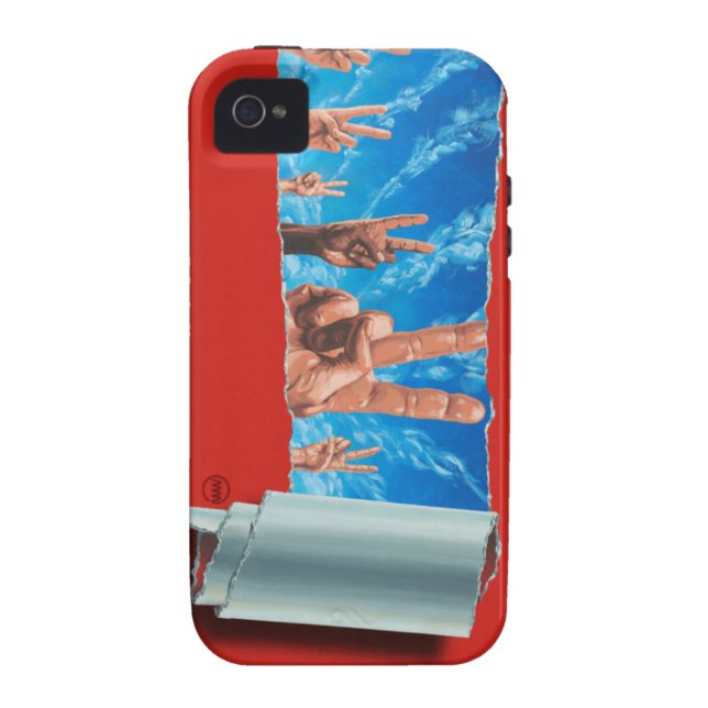 Een kerstwens Case-Mate iPhone case (Achterkant)