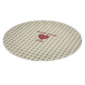 Een keuken gebed decoratief glas snijplank (Hoek)
