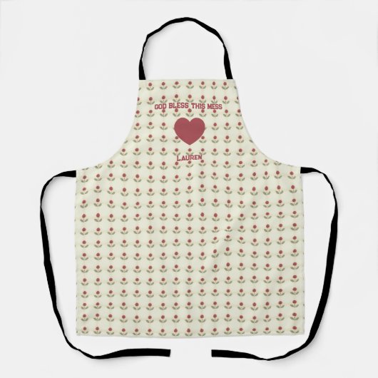 Een Keuken Gebed Schort (Voorkant)