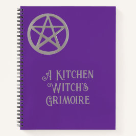 Een keuken heks Grimoire Blank Recept Boek
