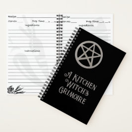 Een keuken heks Grimoire Blank Recept Boek