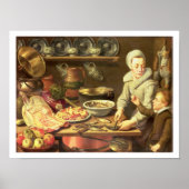 Een keukenhuis poster (Voorkant)