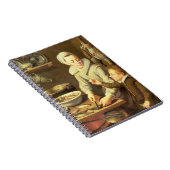 Een keukeninterieur notitieboek (Rechterzijde)