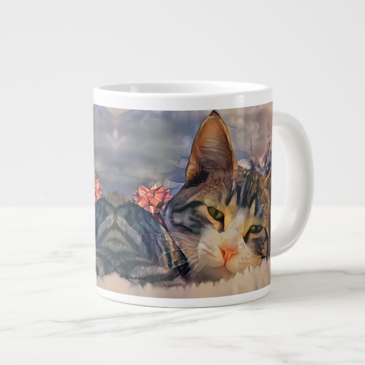 Een Keukenkerst Grote Koffiekop (Voorkant rechts)