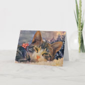 Een Keukenkerst Kaart (Voorkant)