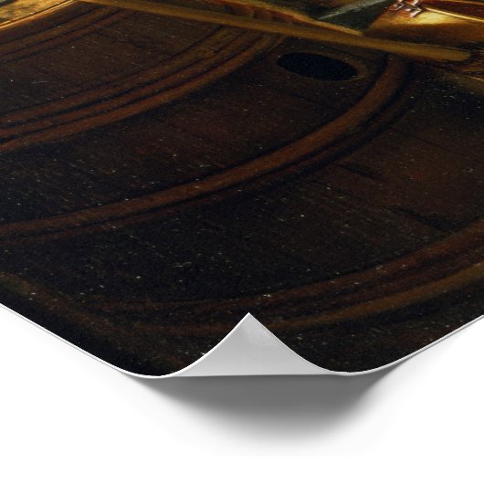 Een keukenscène poster (Hoek)