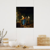 Een keukenscène poster (Keuken)