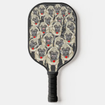 Een kiezelsteen van de Pugs Pickleball Paddle