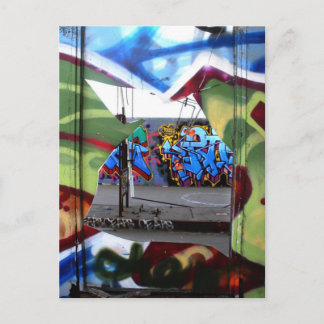 Een kijkje in de fabriek briefkaart