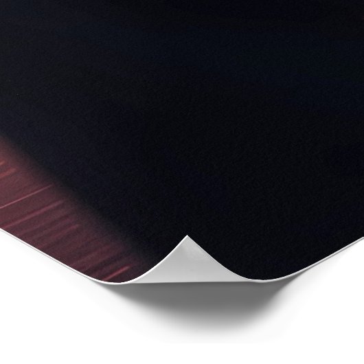 Een kijkje in het futuristische stadsbeeld AI Poster (Hoek)