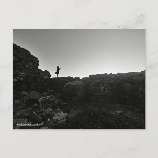 Een kijkje in het verleden / Aruba Briefkaart (Voorkant)