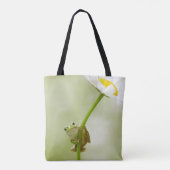 Een kikker tote bag (Achterkant)