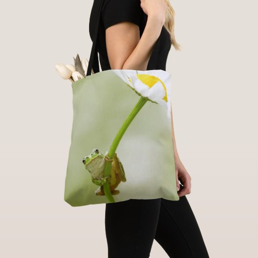 Een kikker tote bag (Dichtbij)