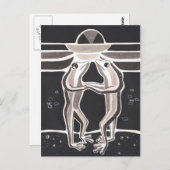 Een kikkervis briefkaart (Voorkant / Achterkant)