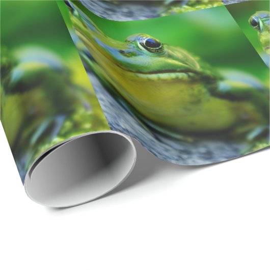 Een kikkervis cadeaupapier (Rol Hoek)