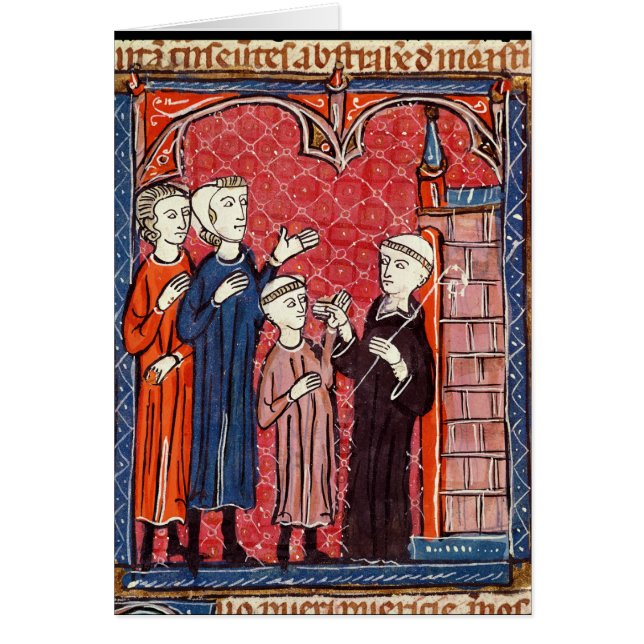 Een kind dat door zijn ouders naar een klooster we (Voorkant)