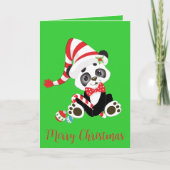 Een kind geboren kerstmis kaart (Voorkant)