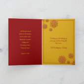 EEN KIND IS ONS GEBOREN Christelijke kerstkaarten Feestdagen Kaart (Binnen)