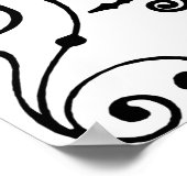 Een Kind met autisme zet mijn wereld typografie op Poster (Hoek)