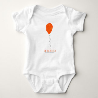 Eén kind - Rode ballon Romper