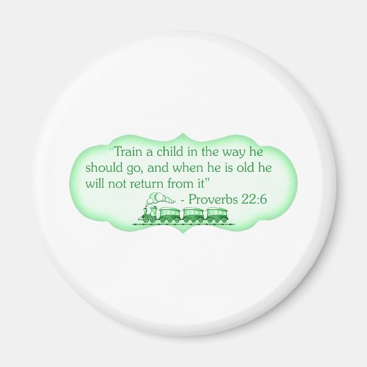 Een kind trainen magneet (Voorkant)