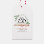 Een Kind Van God Baby Borrel  Cadeaulabel (Achterkant)