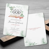 Een Kind van God Baby Shower Uitnodiging