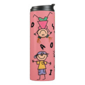 Een Kind wereld! Thermische getumbler Thermosbeker