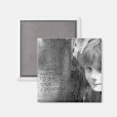 Een kind wil alleen maar. magneet (Voorkant / Achterkant)