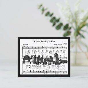 Een kind wordt vandaag geboren briefkaart