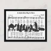 Een kind wordt vandaag geboren briefkaart (Voorkant)