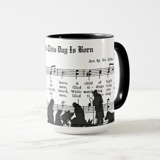 Een kind wordt vandaag geboren mok (Voorkant rechts)