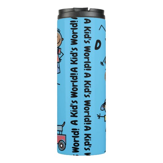 Een Kind World Thermal Tumbler Thermosbeker (Achterkant)